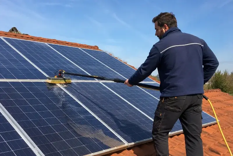 Nettoyage et entretien de panneaux solaires à Vaulnaveys-le-Bas