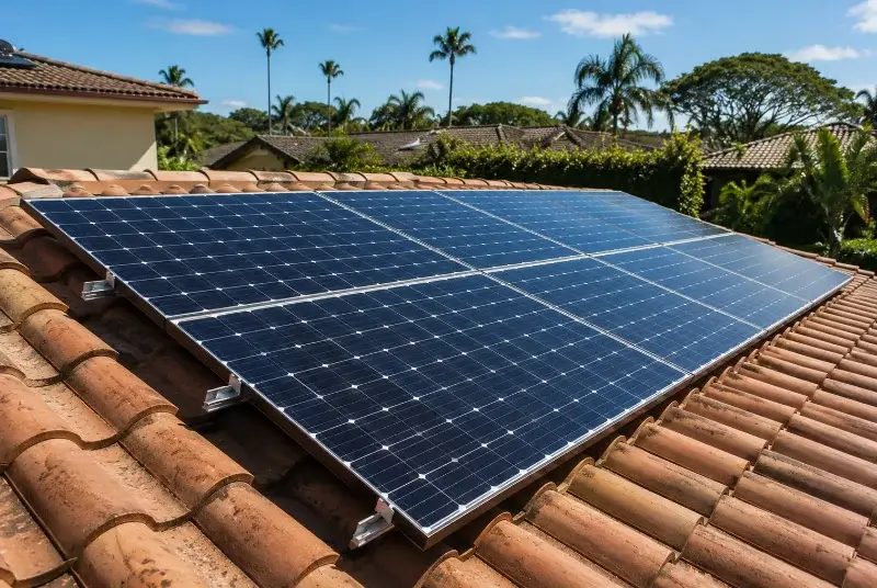 Installation de panneaux solaires à Vaulnaveys-le-Bas
